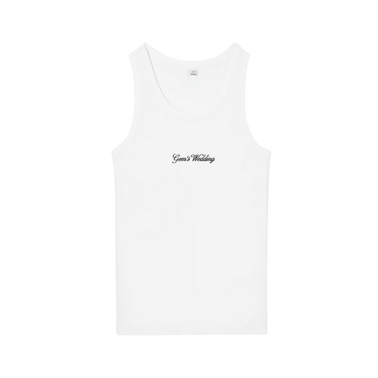 'Til Forever Personalized Wedding Embroidered Tank